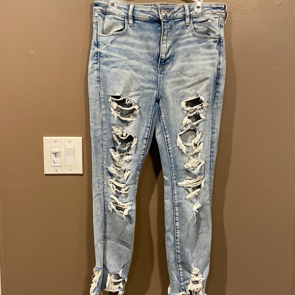 American Eagle next level stretch size 16 short jeans